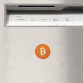Bitcoin Standaard (Olie, Stijl: 1) Magneet (Insitu (Vaatwasser))
