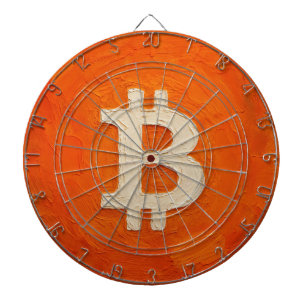 Bitcoin Standaard (Olie, Stijl: 3) Dartbord