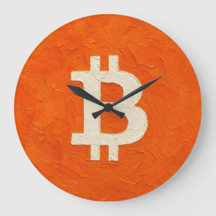Bitcoin Standaard (Olie, Stijl: 4) Grote Klok