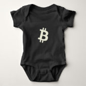 Bitcoin Standaard ₿ Romper (Voorkant)