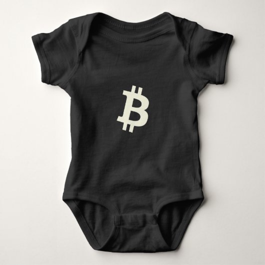 Bitcoin Standaard ₿ Romper (Voorkant)