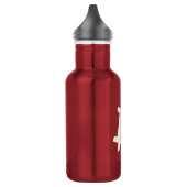 Bitcoin Standaard ₿ (Rood) Waterfles (Links)