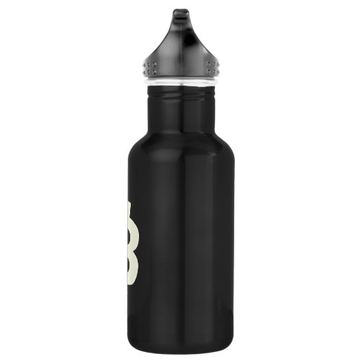 Bitcoin Standard ₿ (Black) Waterfles (Rechts)