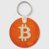 Bitcoin Standard (Oil, Style: 3) Sleutelhanger (Voorkant)