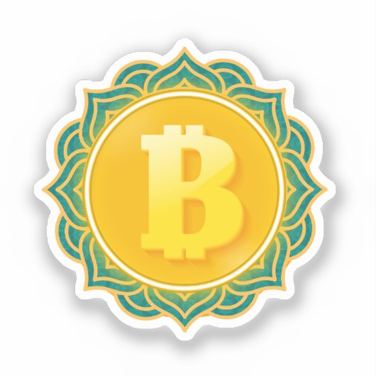 BITCOIN STICKER (Voorkant)