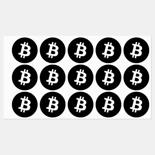 Bitcoin Sticker Sheet (Vel)