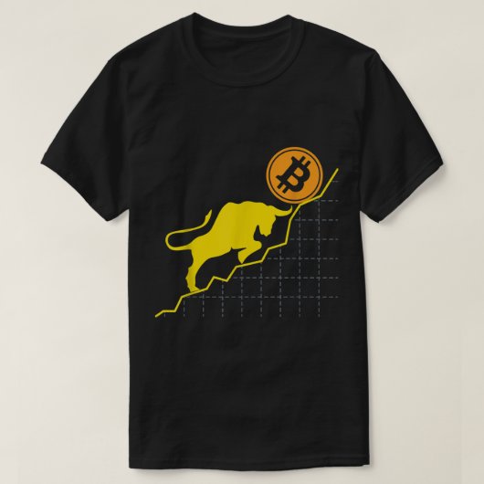 Bitcoin Stiermarkt Ontwerp T-shirt (Design voorkant)