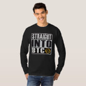 Bitcoin  Straight Outta in BTC Blockchain T-shirt (Voorkant volledig)