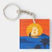 Bitcoin Strand Sleutelhanger (voorkant)