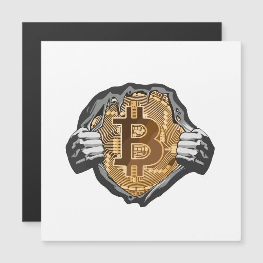 Bitcoin Super Hero (Voorkant / Achterkant)