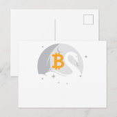 Bitcoin Swan Briefkaart (Voorkant / Achterkant)
