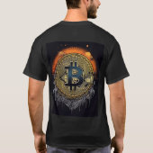 BITCOIN T-shirt voor liefhebbers van cryptocurrenc (Achterkant)
