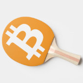 Bitcoin Tafeltennisbatje (Zijkant)