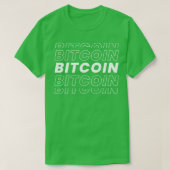 Bitcoin tekst t-shirt (Design voorkant)