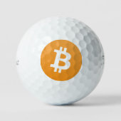 Bitcoin Titleist Pro V1 Golfbal Golfballen (Voorkant)