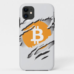 Bitcoin Torn Afbeelding met Logo onthulling ondera Case-Mate iPhone Case