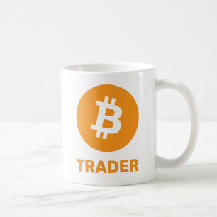 Bitcoin Trader Logo Koffiemok