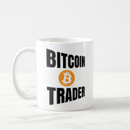 Bitcoin Trader Perspectieftekst Koffiemok