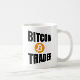 Bitcoin Trader Perspectieftekst Koffiemok