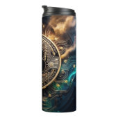 Bitcoin Tumbler Thermosbeker (Geroteerd rechts)