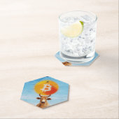 Bitcoin Veerkrachtige Stier Kartonnen Onderzetters (Insitu)