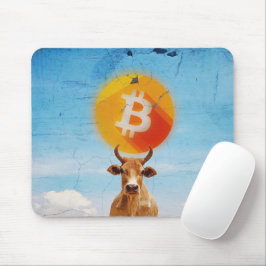 Bitcoin Veerkrachtige Stier Muismat