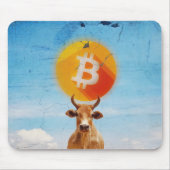 Bitcoin Veerkrachtige Stier Muismat (Voorkant)