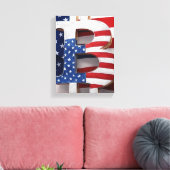 Bitcoin Verenigde Staten Canvas Afdruk (Insitu (Woonkamer))