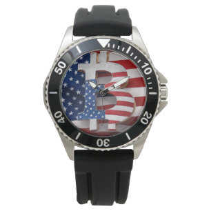 Bitcoin Verenigde Staten Horloge