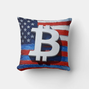 Bitcoin Verenigde Staten Kussen