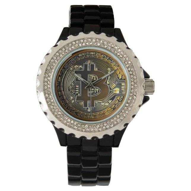 Bitcoin Watch for Woman Horloge (Voorkant)