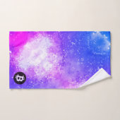 Bitcoin Watercolor (Stijl 2 - Miami) Bad Handdoek (Handdoek)