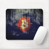 Bitcoin Weerstandige Kunst Muismat (Met muis)