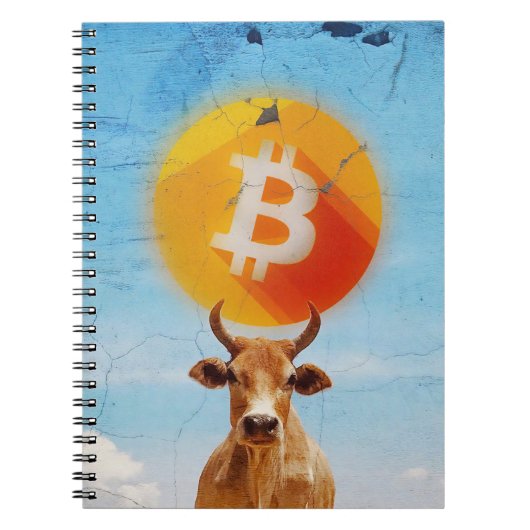 Bitcoin Weerstandige Stier Notitieboek (Voorkant)
