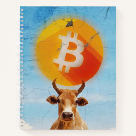 Bitcoin Weerstandige Stier Notitieboek