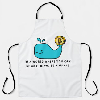 Bitcoin Whale Crypto Investor & BTC Trading Design Schort