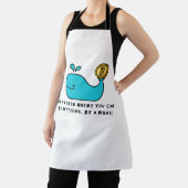 Bitcoin Whale Funny Crypto Investor Cartoon Design Schort (Insitu)