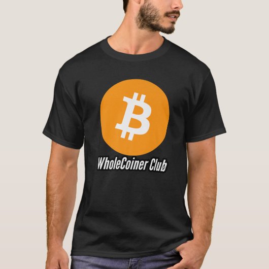 Bitcoin Wholecoiner Club 888 Christinanicci.Live T-shirt (Voorkant)