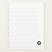 Bitcoin Wit Planner (Voorkant)