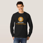 Bitcoin wordt hier geaccepteerd t-shirt (Voorkant volledig)