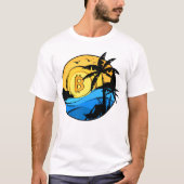 Bitcoin Zomer - Crypto munt T-shirt (Voorkant)