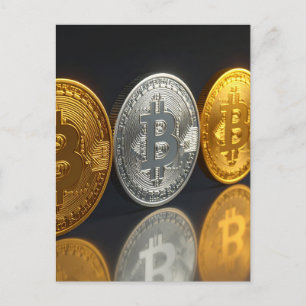 bitcoins  briefkaart