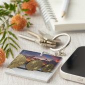 Bitcoins Sleutelhanger (Voorkant Rechts)