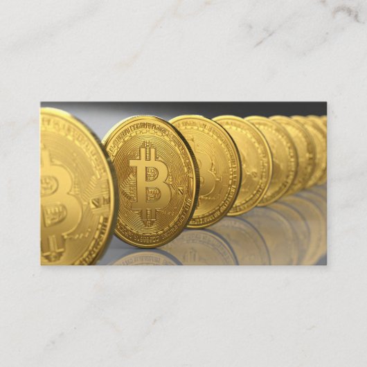 Bitcoins Visitekaartje (Voorkant)