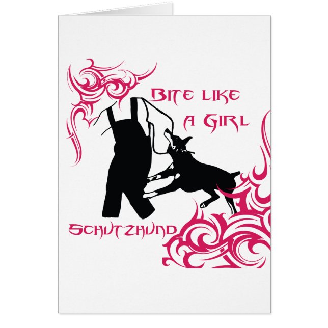 Bite als een meisje (Voorkant)