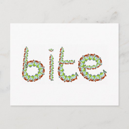 bite briefkaart (Voorkant)