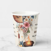 Bite Chef BBQ Japans Sushi Hibachi 30e verjaardag Papieren Bekers (Links)