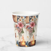 Bite Chef BBQ Japans Sushi Hibachi 30e verjaardag Papieren Bekers (Rechts)