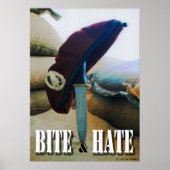 Bite en haat poster (Voorkant)