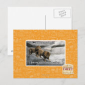 Bite, ik ben gewoon een uitdrukking. briefkaart (Voorkant / Achterkant)